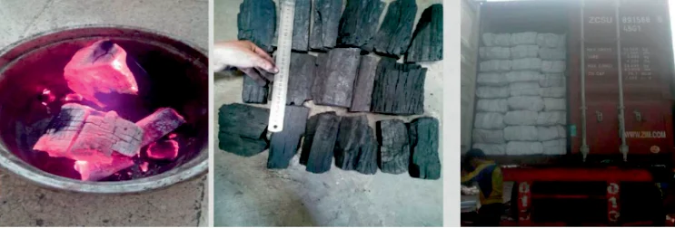 Livewood Hardwood Charcoal photographs